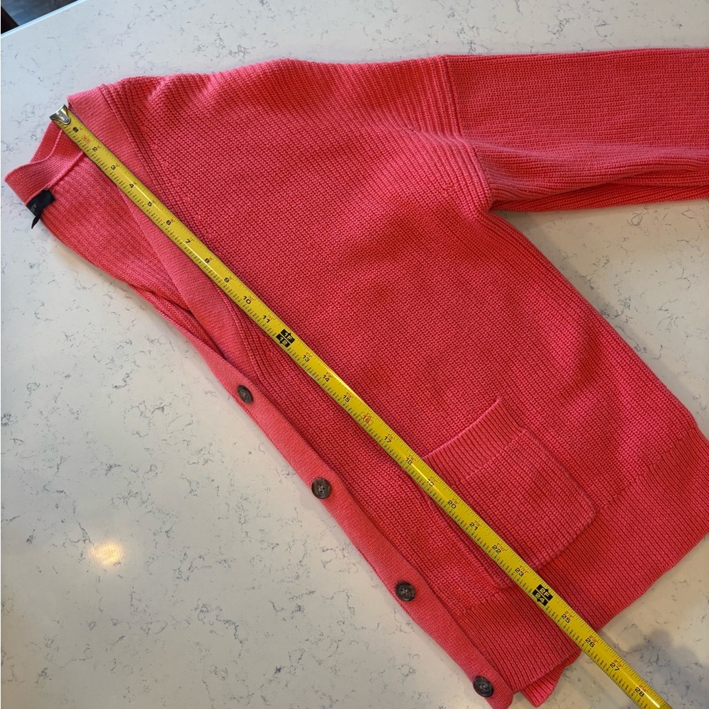J.Crew V-neck cotton-cashmere cardigan sweater in Large - Picture 8 of 10